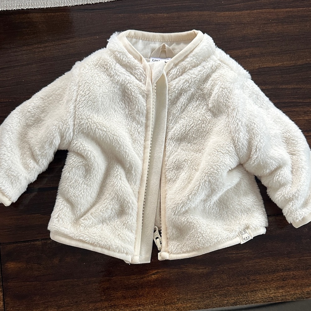Carter's Soft Cream Fleece Kids Jacket